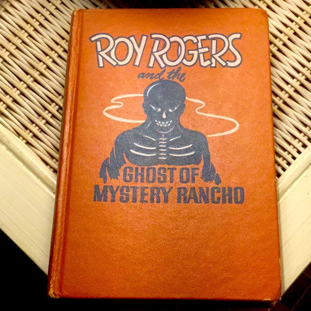 DONATING! RARE VINTAGE Roy Rogers GHOST OF MYSTERY RANCHO book 1950